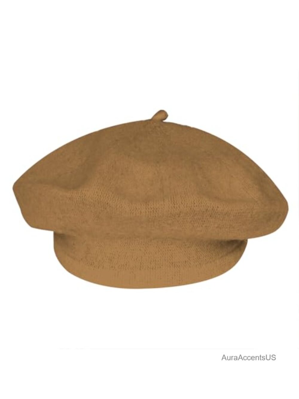 French Classic Beret Hat Solid Lightweight Wool Acrylic Soft Brimless Women's